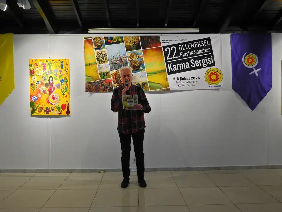 Eğitim Sen Antalya 31. Yılı Sanatla Kutladı! 5